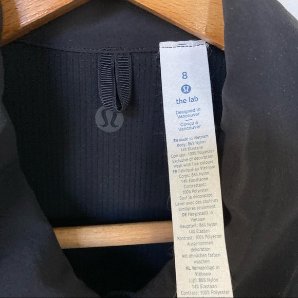Lululemon Lab Collared Bomber Jacket in Black - Picture 3 of 7